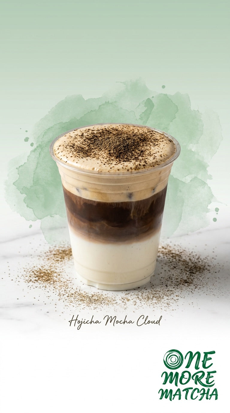 Hojicha Mocha cloud